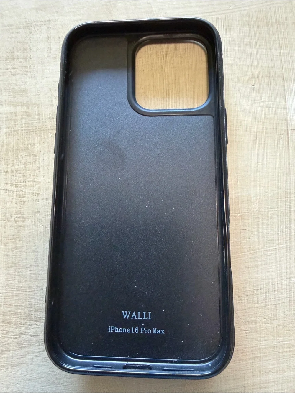 Two-Tone Pink and Tan Leather-Style Phone Case with Secure Strap